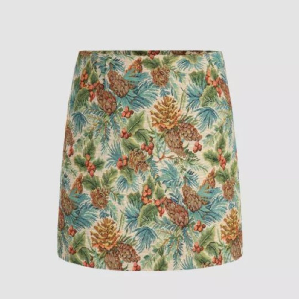 Tropical Mini Skirt NWT
